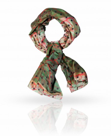 Палантин Женский SN-TREE.DOTS/GREY